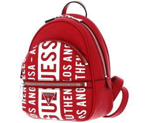 red guess backpack