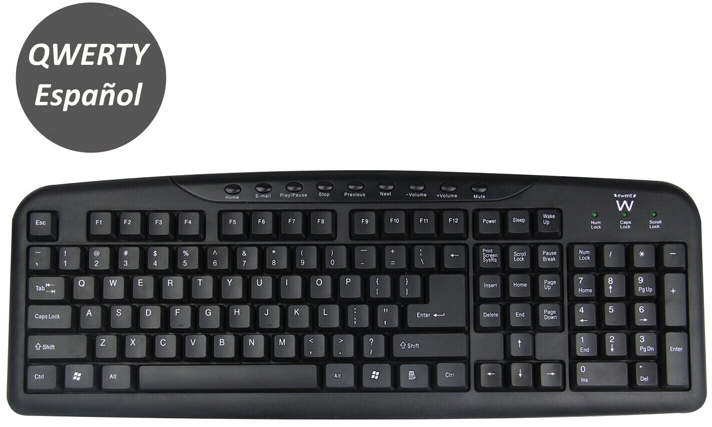 Ewent EW3125 (ES) Black
