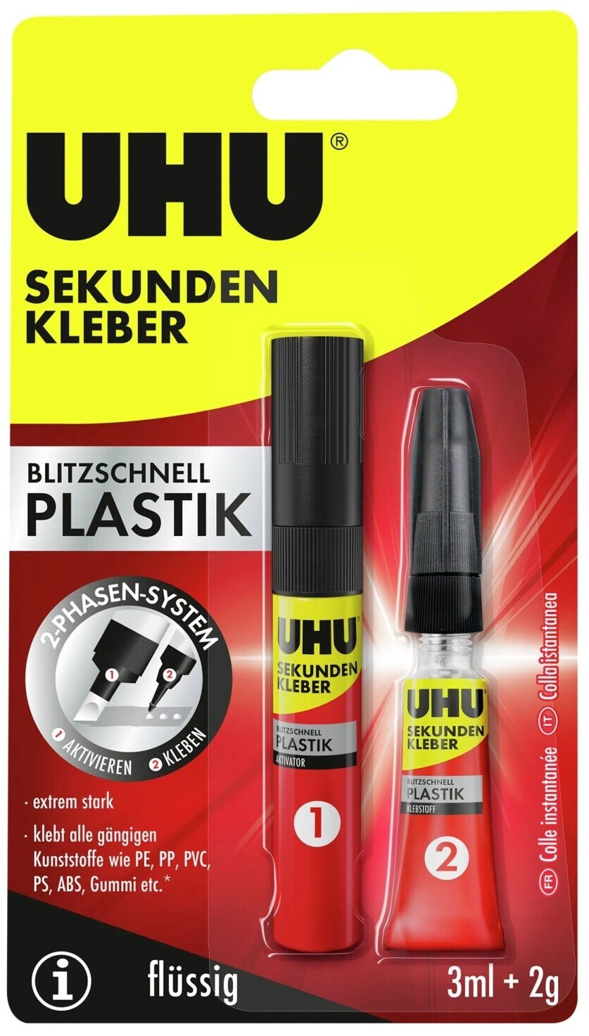 UHU Plastik 3 ml + 2 g