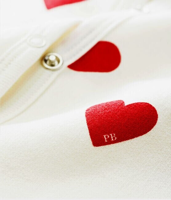 Petit Bateau Dors bien c urs rouges en jersey bio au meilleur prix sur idealo