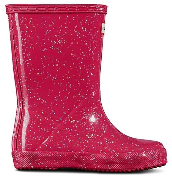 Hunter Original Kids First Classic Glitter pink
