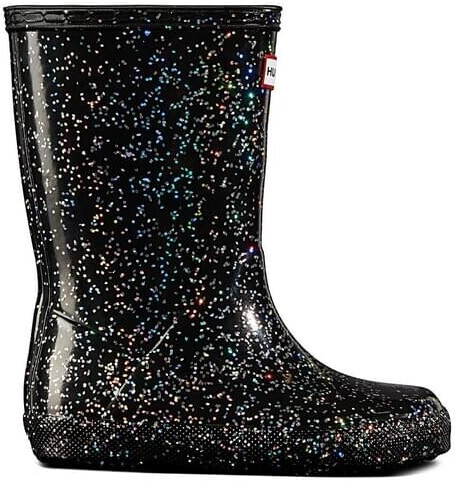 Hunter Original Kids First Classic Glitter black