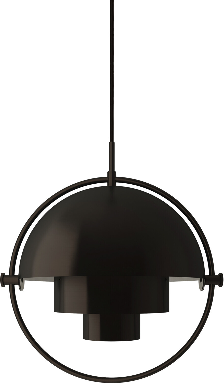 Gubi Multi-Lite Pendant Small Ø22,5cm antique brass