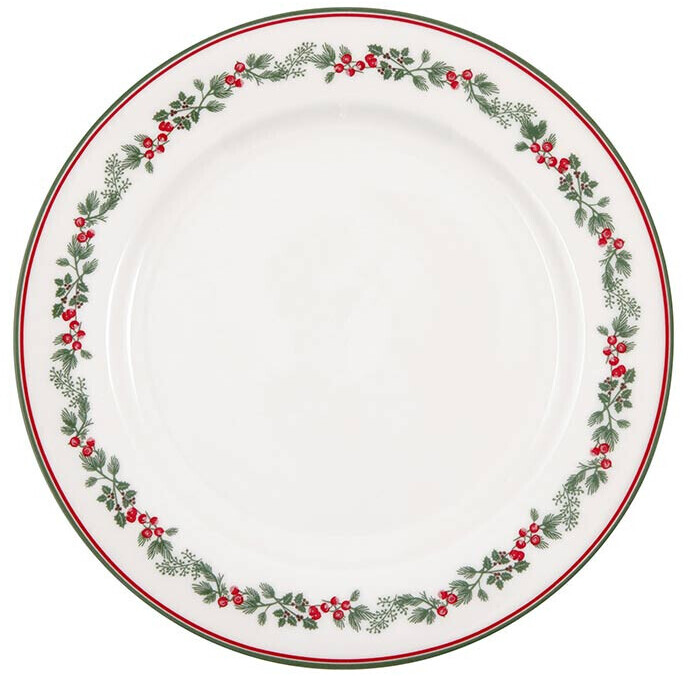 Greengate Dinner plate Charline White (25,3 cm)