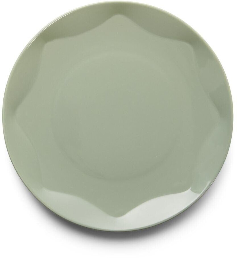 Essenza Sculpture dinner plate Stone green (27 cm)