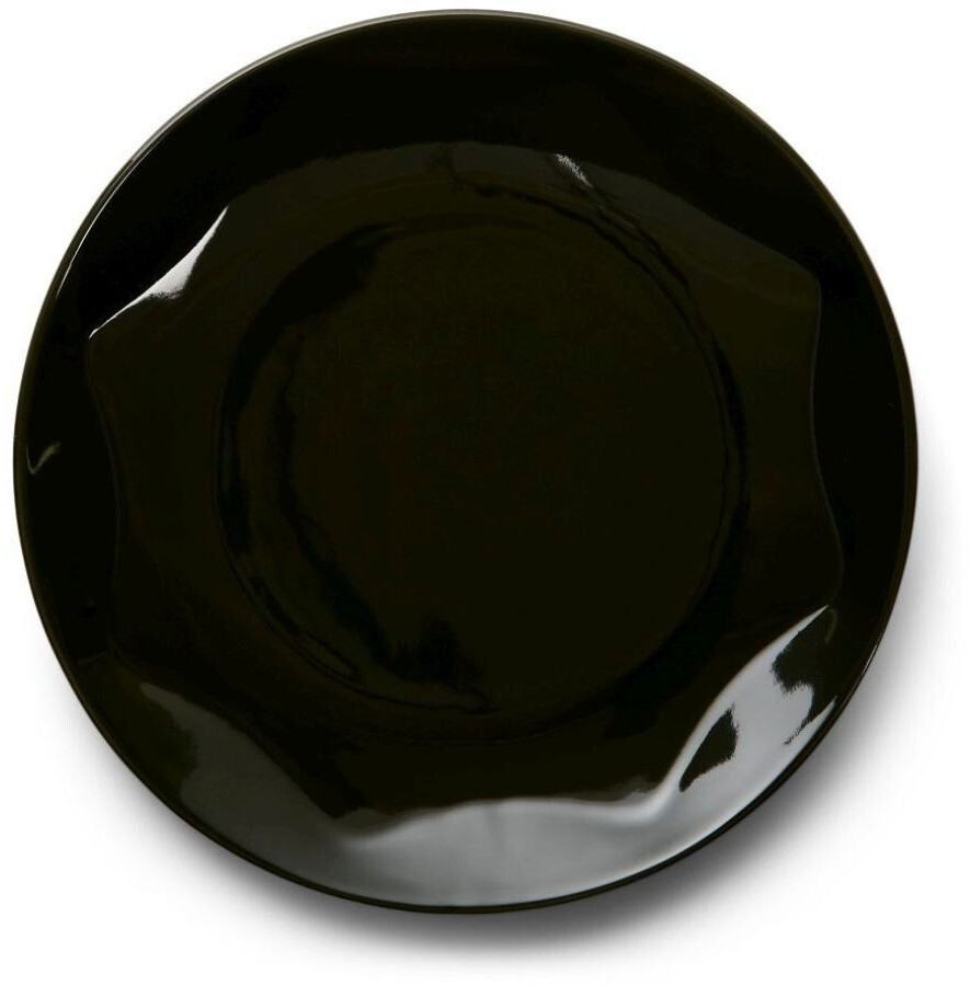 Essenza Sculpture breakfast plate Dark green (21 cm)