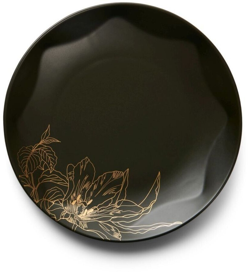 Essenza Masterpiece breakfast plate Dark green (21 cm)