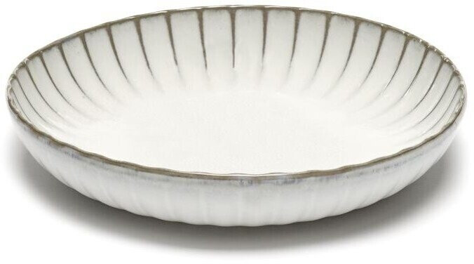 Serax Inku plate high rim white (23 cm)