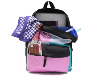 vans realm backpack patchwork