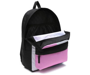 vans realm backpack patchwork