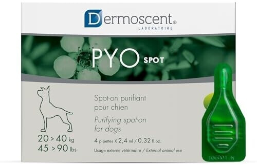 Selectavet PYOspot Dogs 20kg-40kg 4x2,4ml