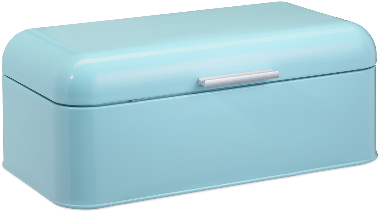 Relaxdays Retro Bread Bin light blue