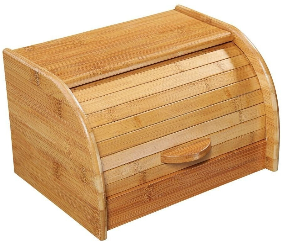 Zassenhaus Bamboo Bread Bin 27 x 20 x 17 cm