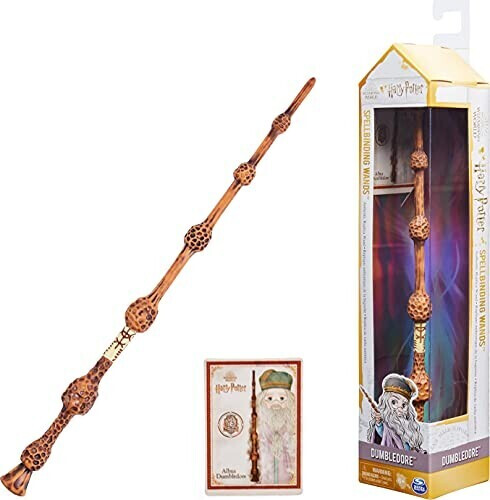 U&X Baguettes Magiques Set Métal Mini Baguettes Cosplay Jouet pour Enfants  avec Porte-clés et Collier, Dumbledore Voldemort Fleur Baguette Magique