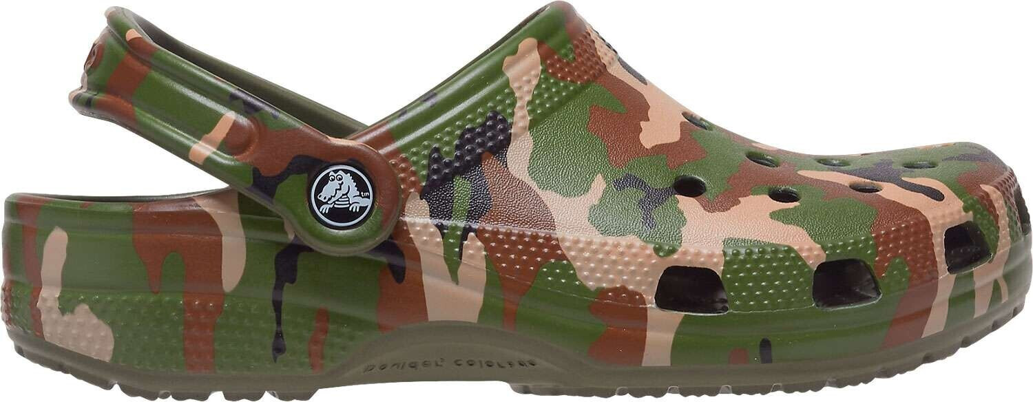 Crocs Classic Printed Camo Clog 206454 army green multi ab 39 95 Preisvergleich bei idealo