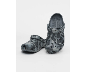 Black camo crocs sales