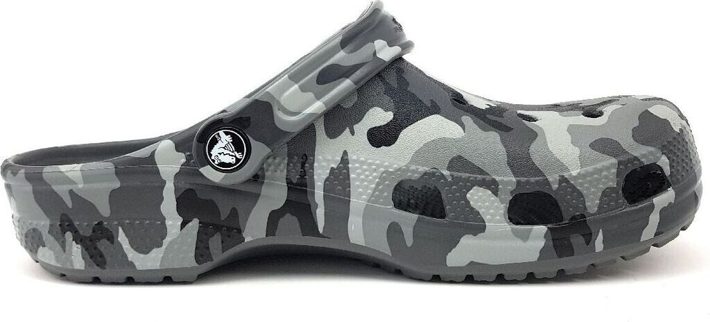 Buy Crocs Classic Printed Camo Clog 206454 slate grey multi from