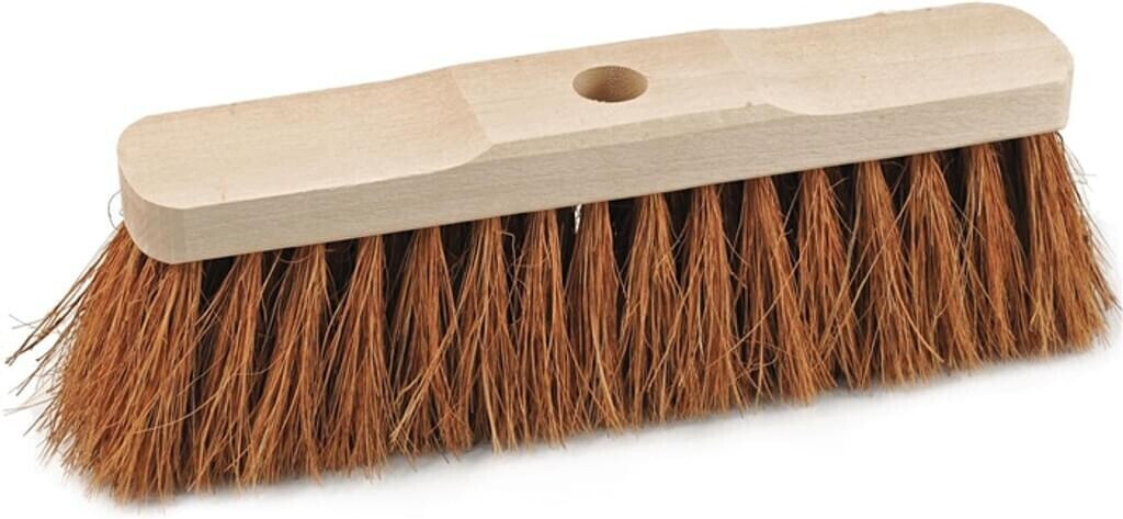 Sorex Broom coconut length 300 mm with handle hole saddle wood