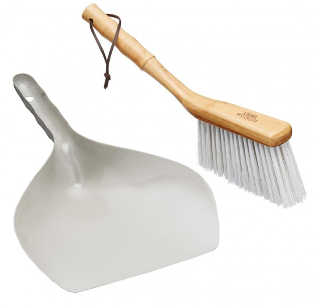 Kitchen Craft Dustpan and brush Living Nostalgia 35 cm stainless steel gray