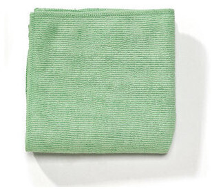 Rubbermaid Professional microfiber cloth green 406x406mm 12 pieces