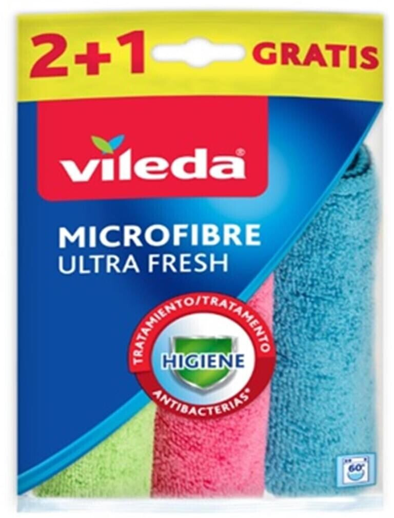 Stück Fresh 2,15 Vileda 3 Mikrofasertuch bei ab Ultra | € Preisvergleich Mehrfarbig