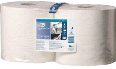 Tork Wiping cloth 23.5 cm x 255 m (W x L) paper white 2 pcs / pack.
