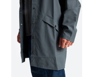 rains long jacket dark teal