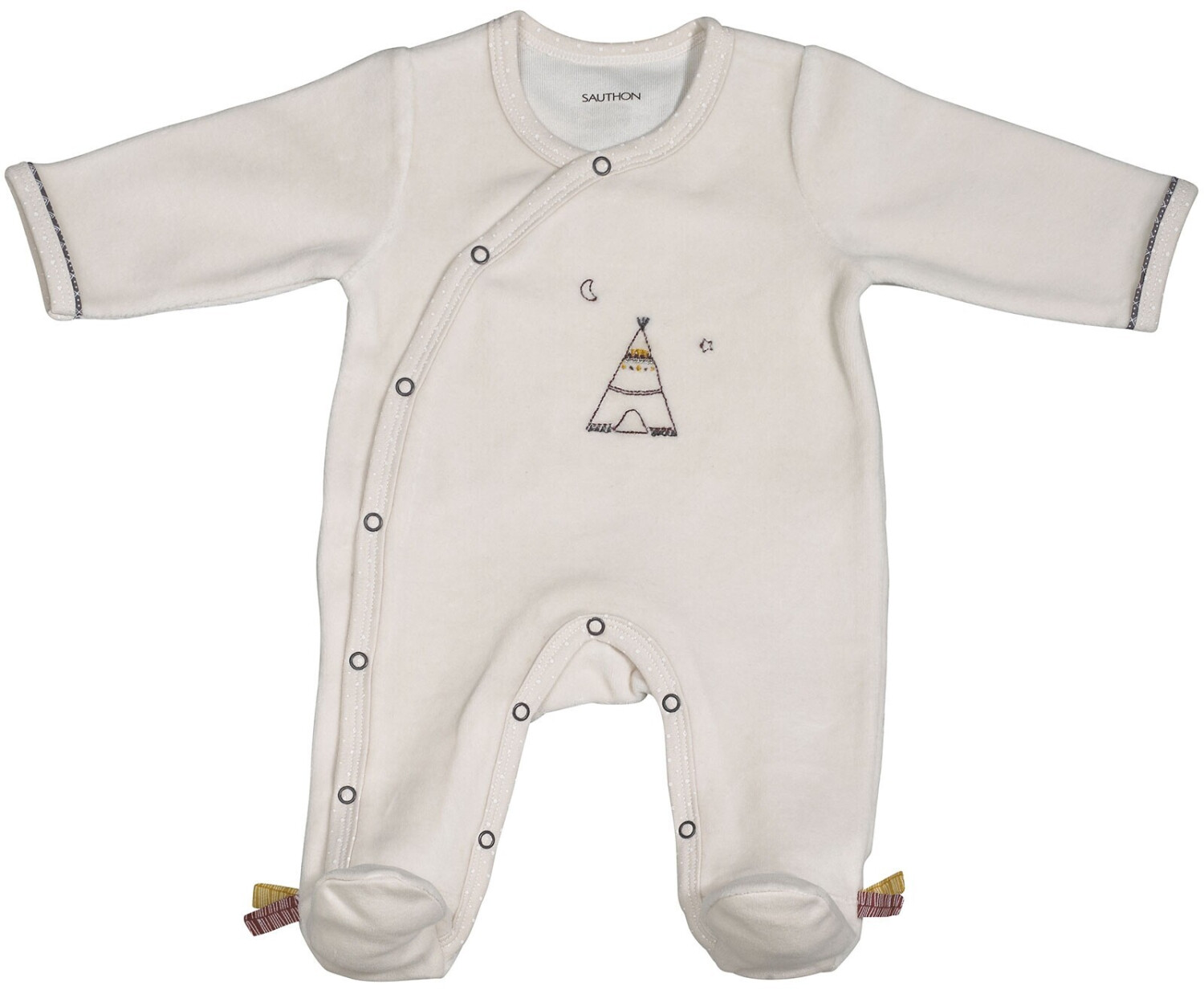 Sauthon Pyjama velours Timouki beige