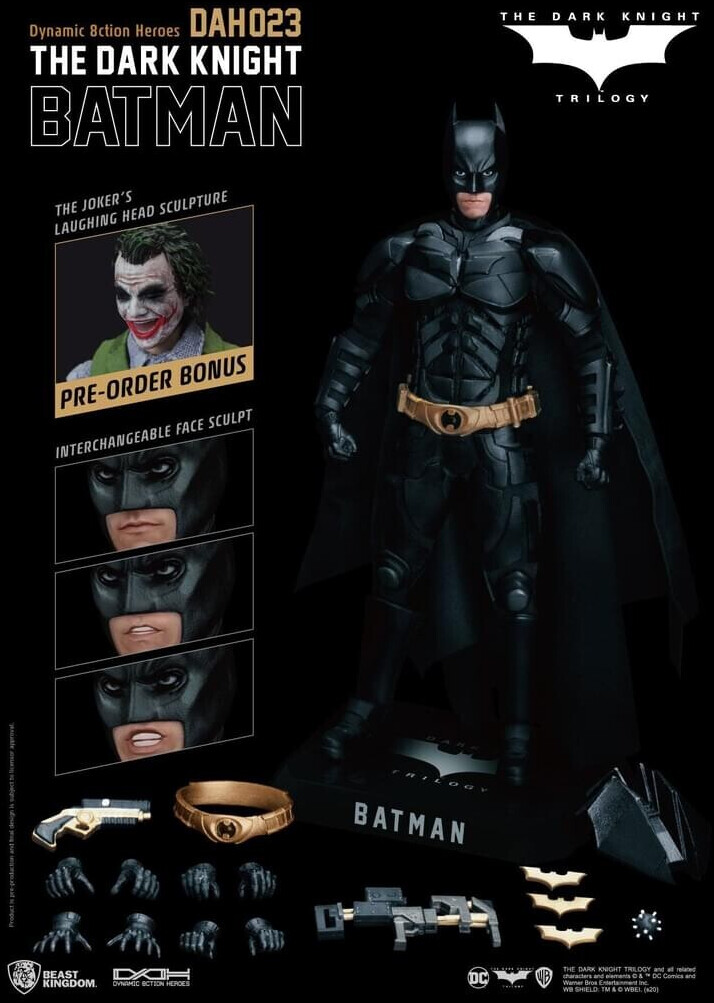 Beast Kingdom Toys Batman The Dark Knight Dynamic 8ction Heroes 21 cm (BKDDAH-02)3)