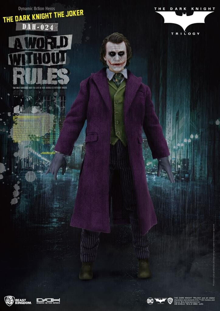 Beast Kingdom Toys Batman The Dark Knight The Joker Dynamic 8ction Heroes 21 cm (BKDDAH-02)4)