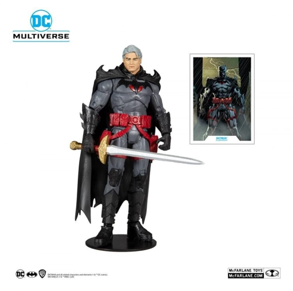 McFarlane Toys Thomas Wayne Flashpoint Batman (Unmasked) 18 cm