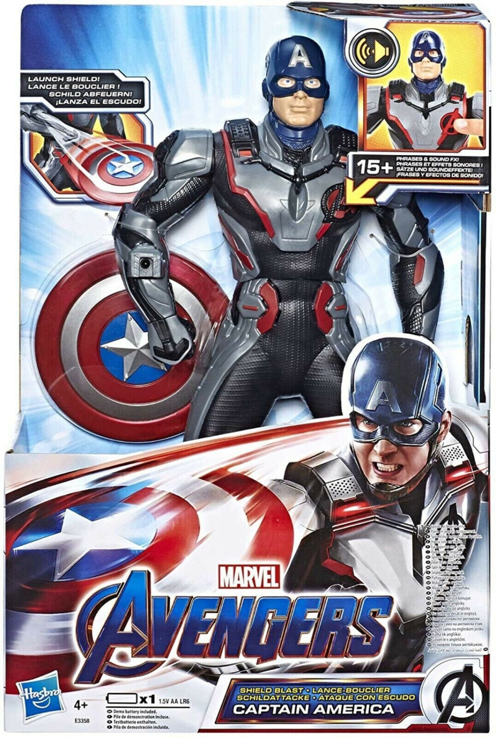 Hasbro Schildattacke Captain America (E3358)
