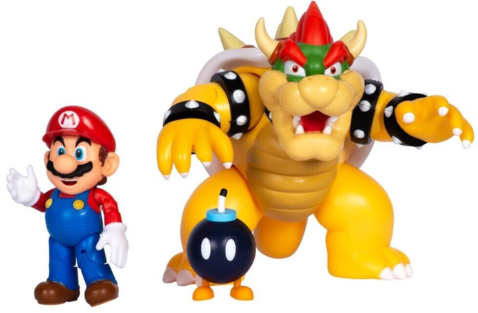 Figuras Super Mario Bros Vs Bowser Lava Battle Nintendo