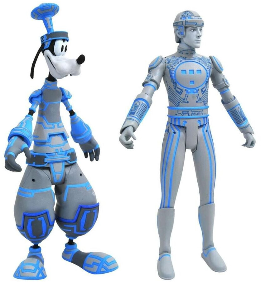 Diamond Select Toys Double Pack Goofy & Tron 18 cm