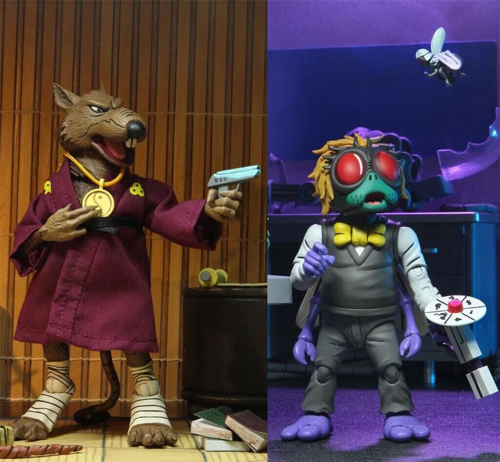 NECA Splinter & Baxter Double Pack 18 cm (NECA54158)