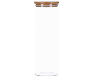 Pasta Vorratsglas mit Bambusdeckel Vorratsdose Glas350-2200 ml 