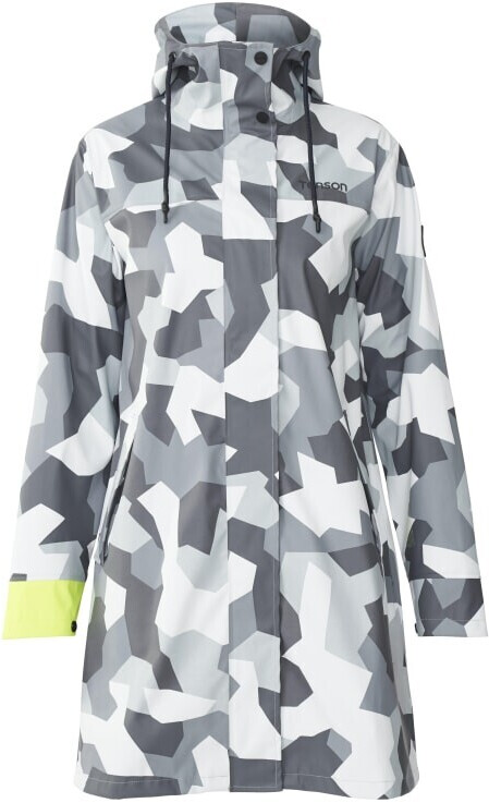 Tenson Raincoat Vesta grey/white