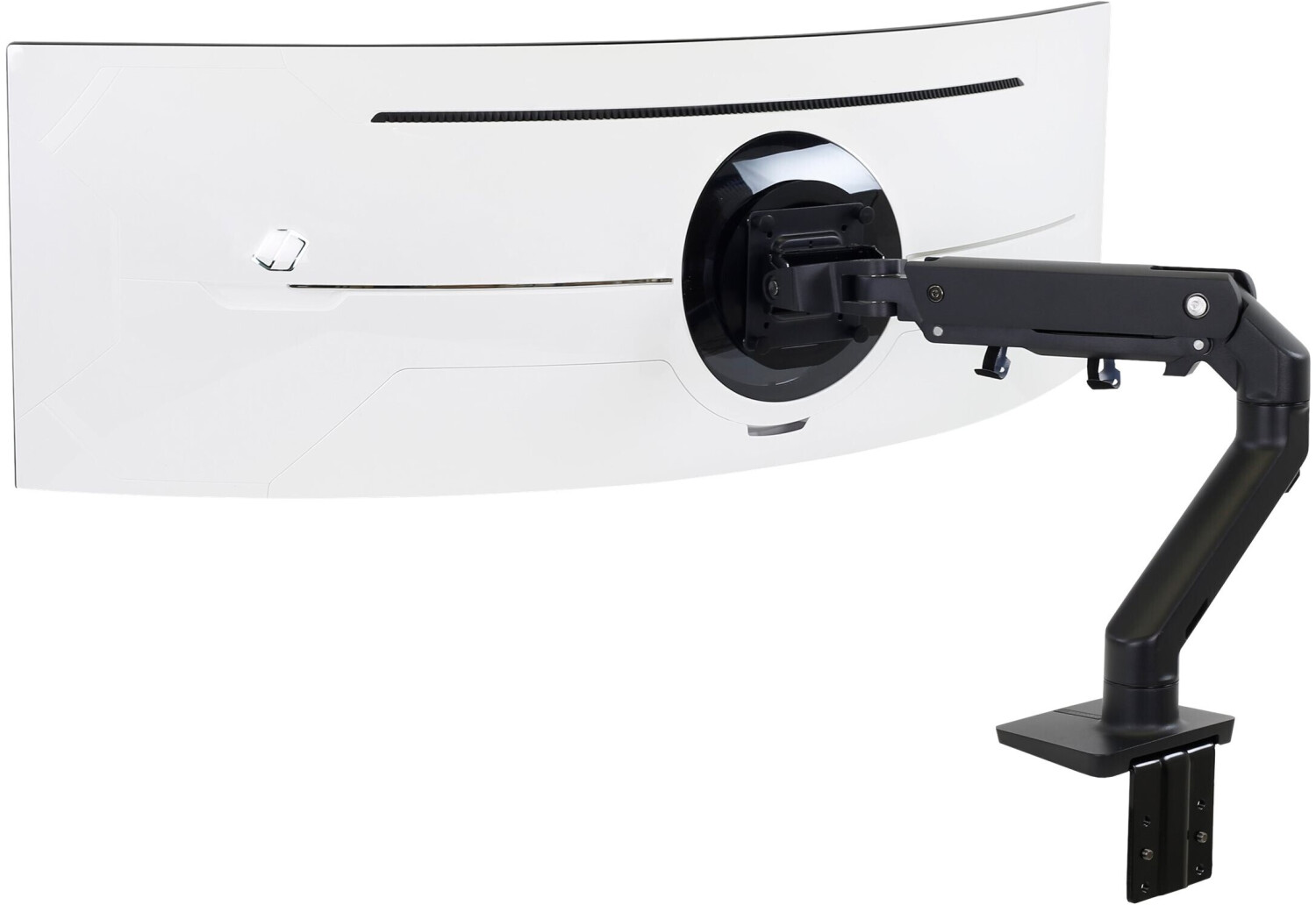Ergotron HX Desk Monitor Arm with HD Pivot (matte black)