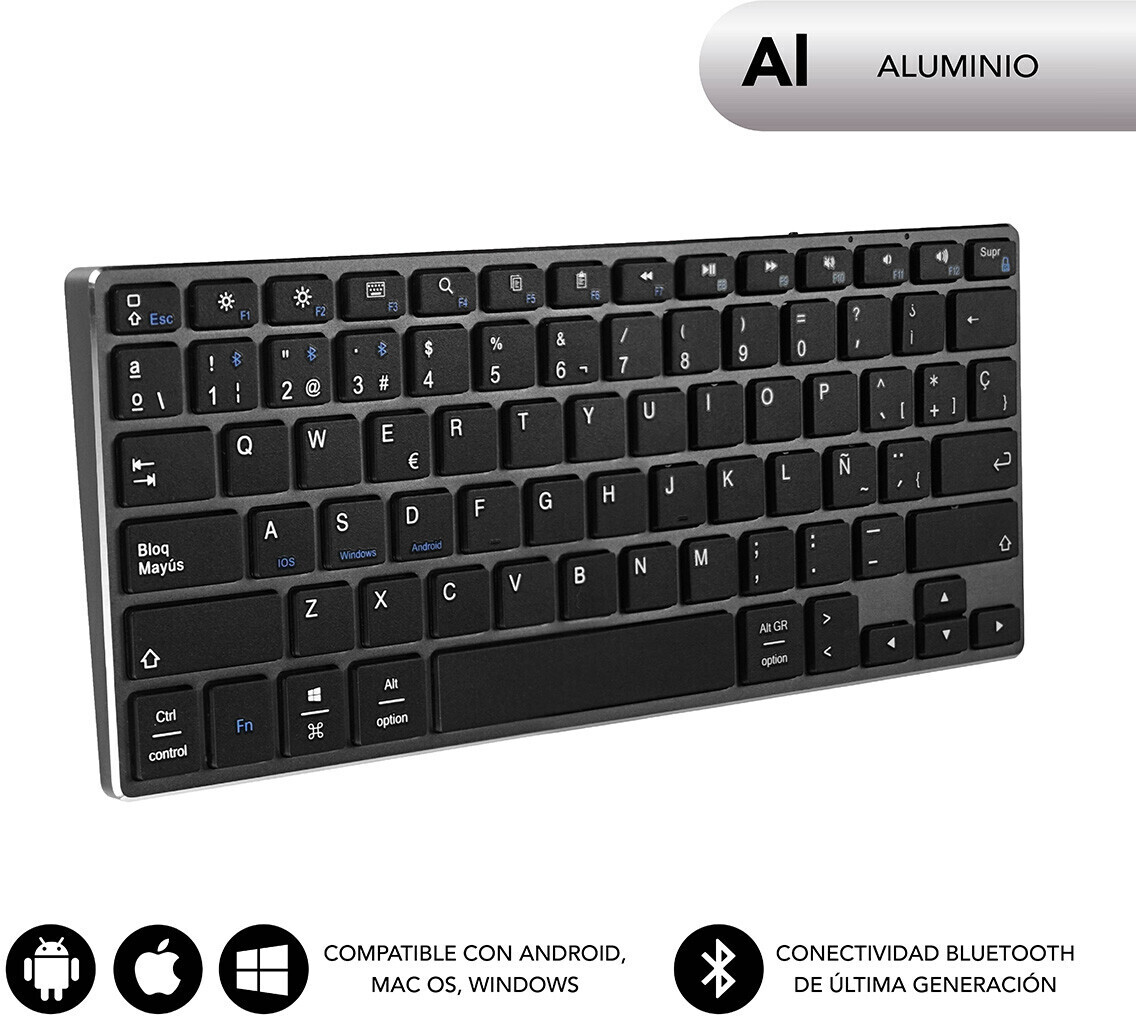 Subblim Advance Compact Aluminium Grey (ES)
