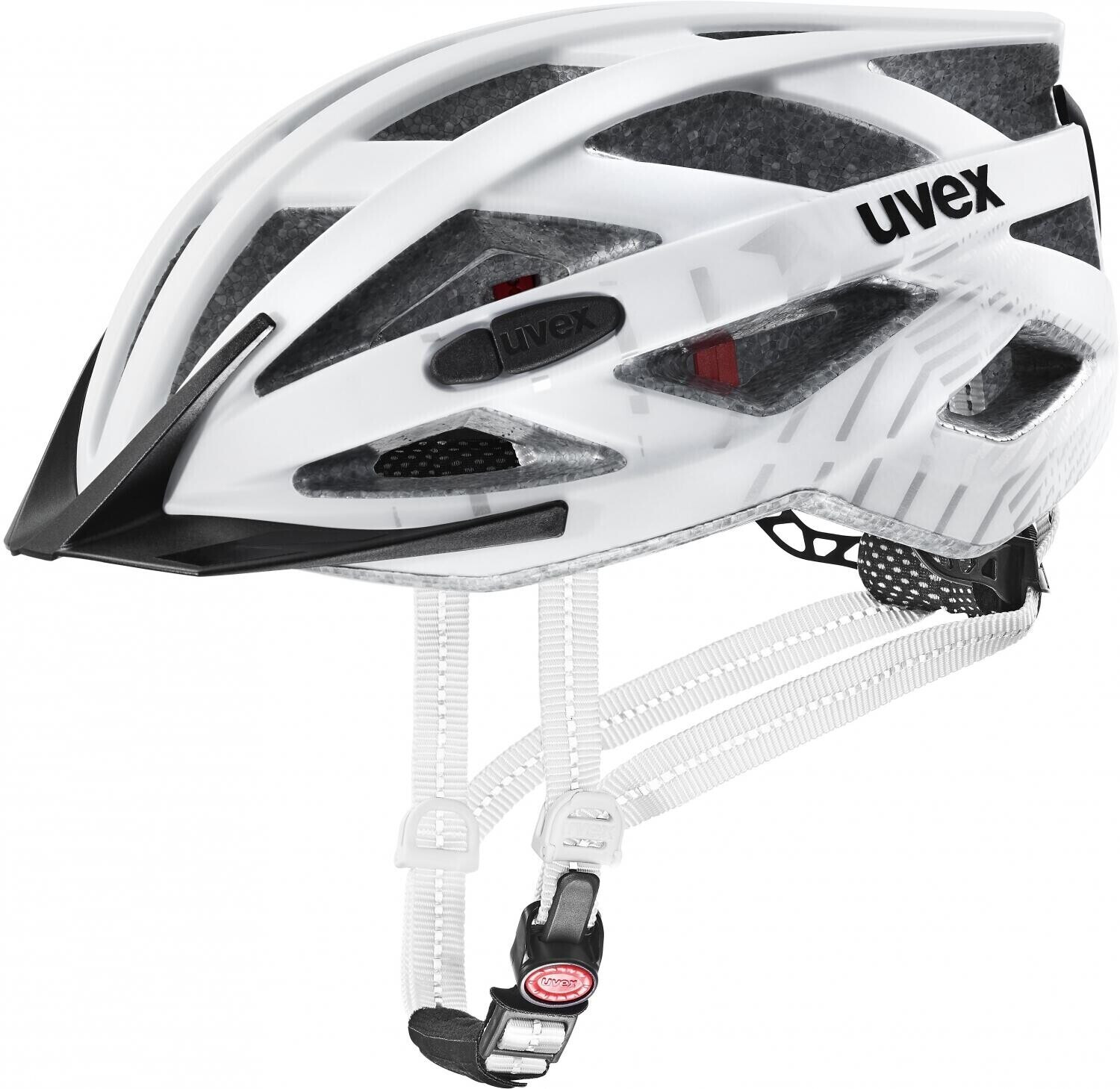 Photos - Bike Helmet UVEX city i-vo white-black 