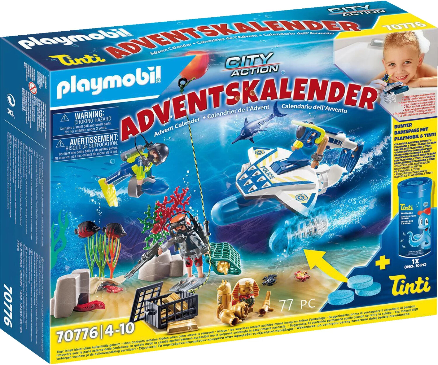 Playmobil Badespaß Polizeitaucheinsatz Adventskalender (70776) ab 14,24 | Preisvergleich bei