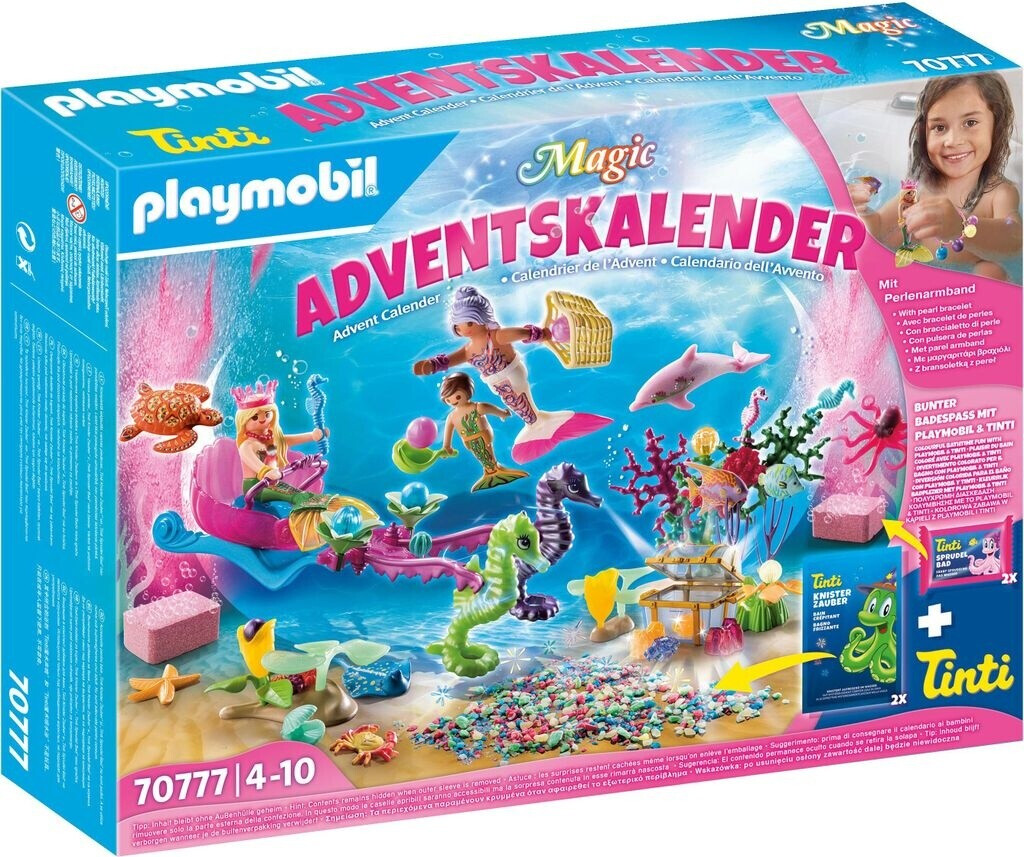 Playmobil Magic Bathtime Fun Mermaids Advent Calendar 70777 A 15 99 Playmobil Magic Bathtime Fun Mermaids Advent Calendar 70777 A 15 99