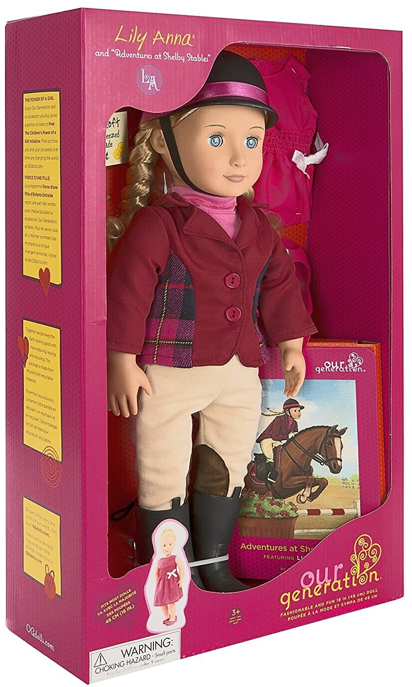 Lily anna our generation doll hotsell