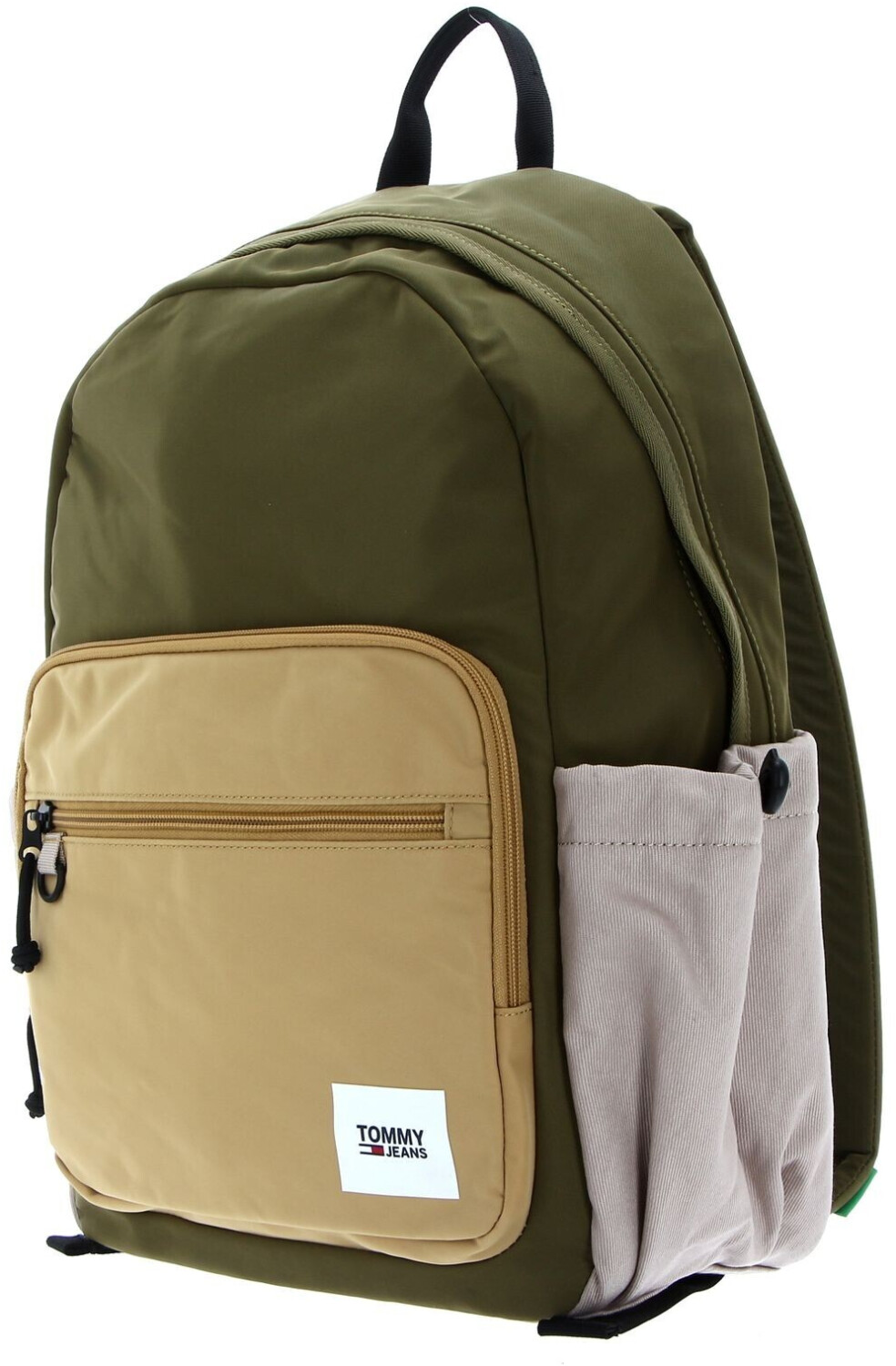 Tommy hilfiger olive green backpack deals