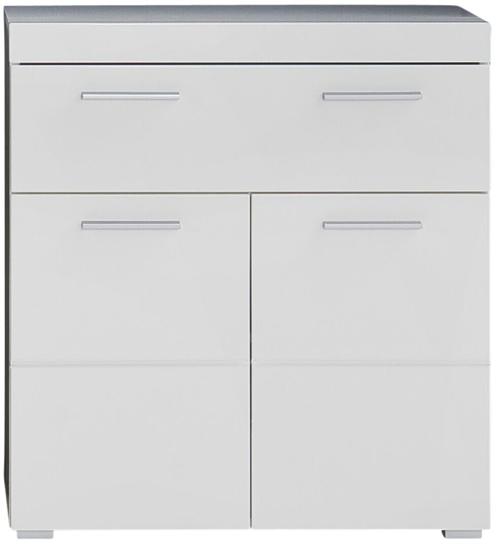 trendteam Amanda 73x79cm white/white glossy