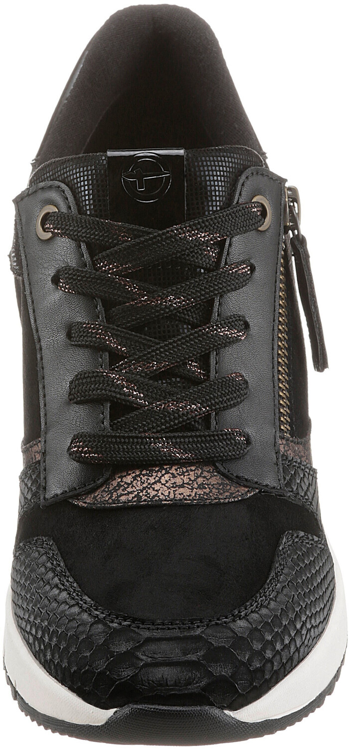 tamaris black trainers