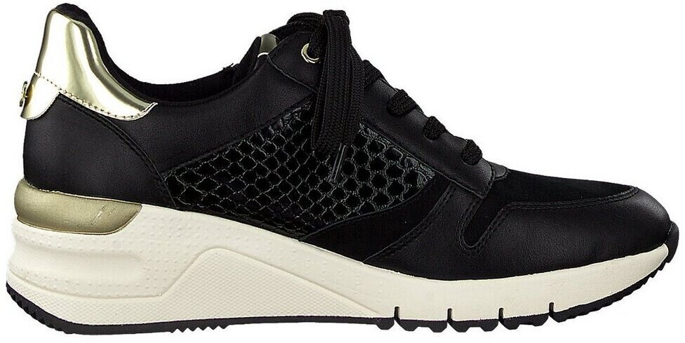 tamaris black trainers
