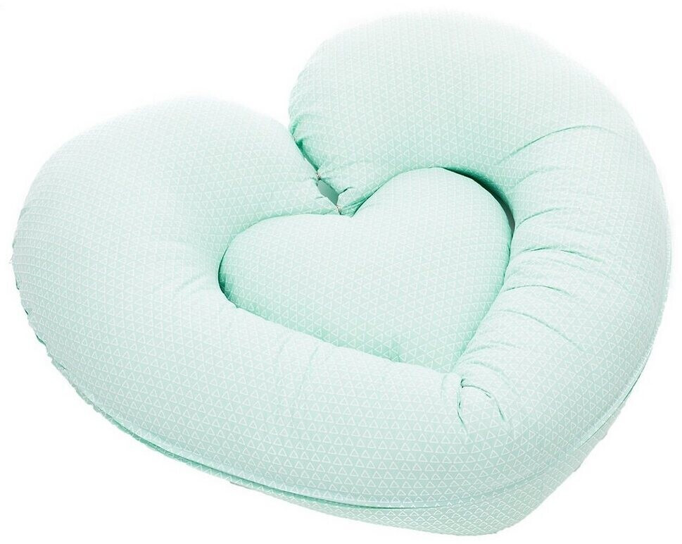 Fillikid Heart Breastfeeding Pillow 4 in 1 mint