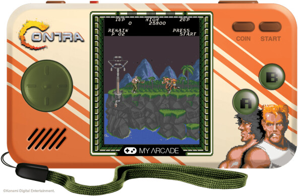 dreamGEAR My Arcade Contra Pocket Player