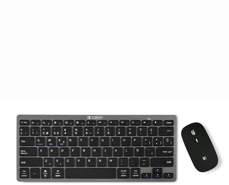 Subblim Dynamic Compact Combo Grey